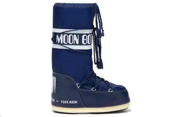 Moon Boot Crew Unisex Qar Çəkməsi Mavi 2