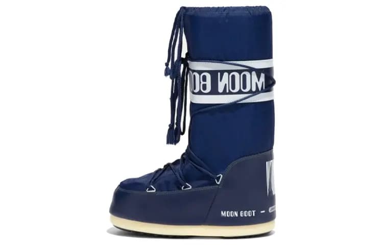 Moon Boot Crew Unisex Qar Çəkməsi Mavi