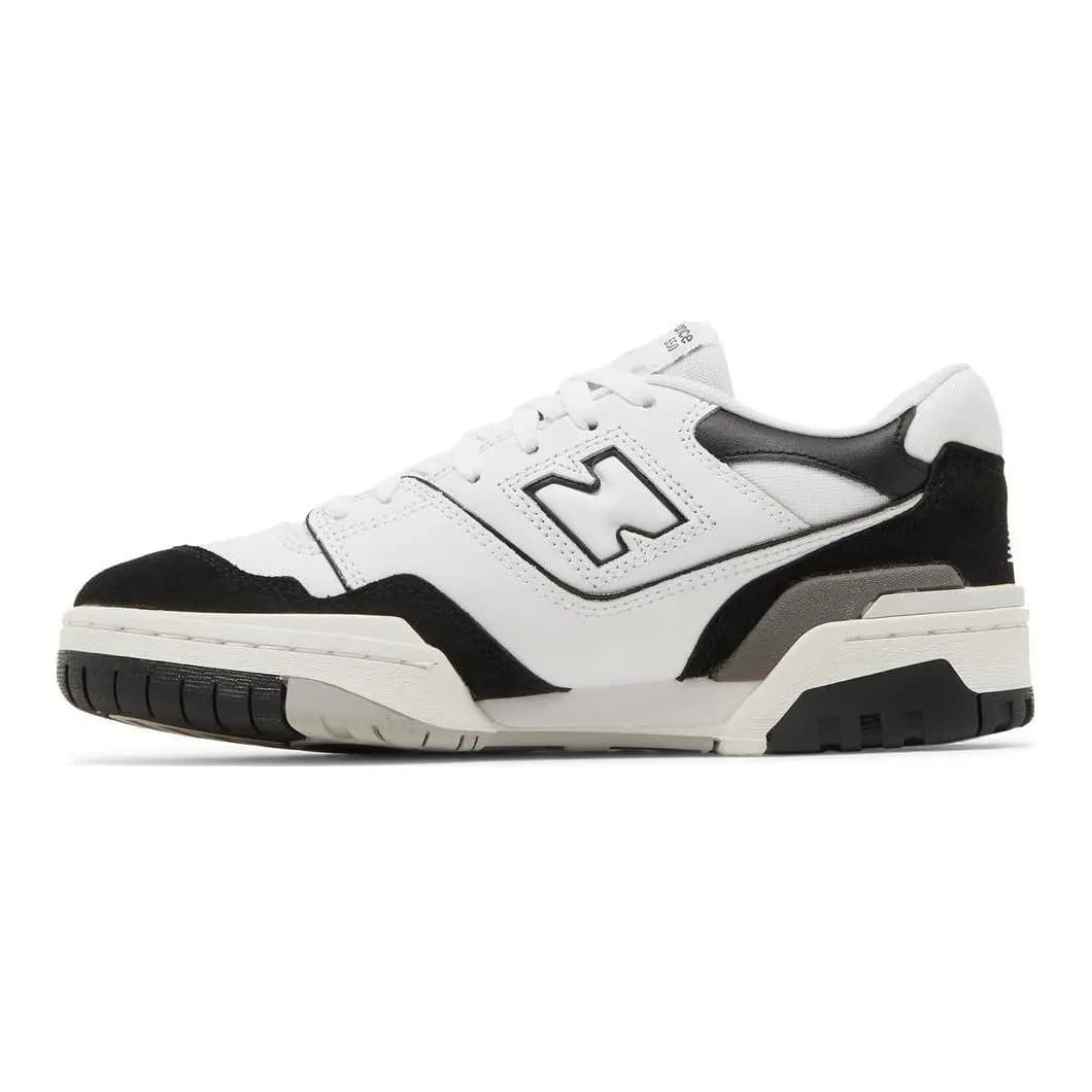 New Balance 550 Ağ/Qara/Boz GS