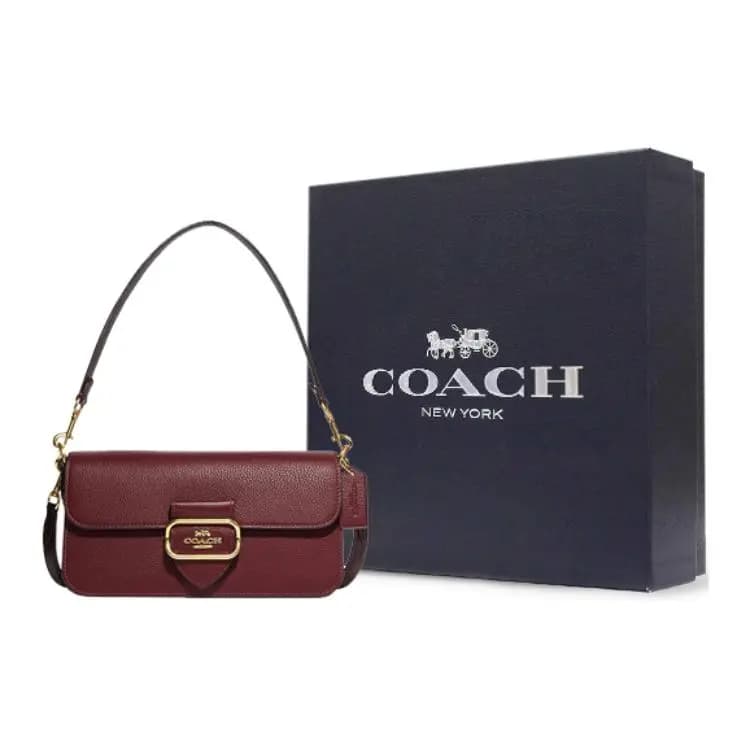 COACH Qadın Çantası Albalı Qırmızısı 5