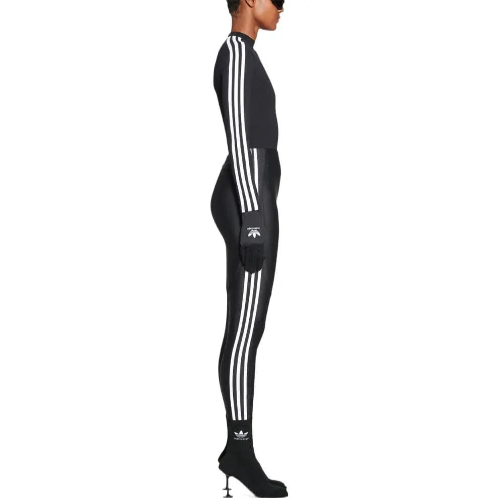 Balenciaga X Adidas Qadın Legginsi Qara 4