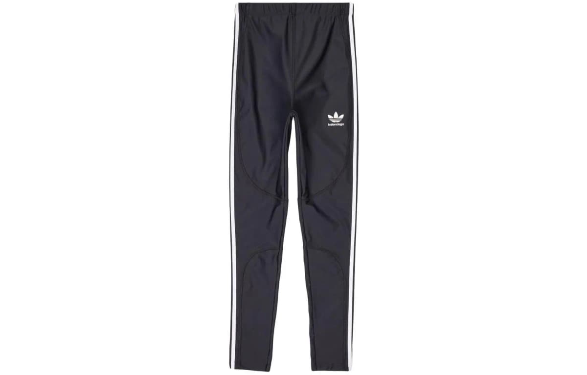 Balenciaga X Adidas Qadın Legginsi Qara