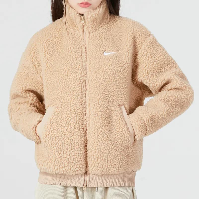 Nike Qadın Məxmər Pencəyi Rattan Yellow 3