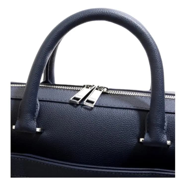 HUGO BOSS 26SS Süni Dəri Portfel Unisex Qara 6