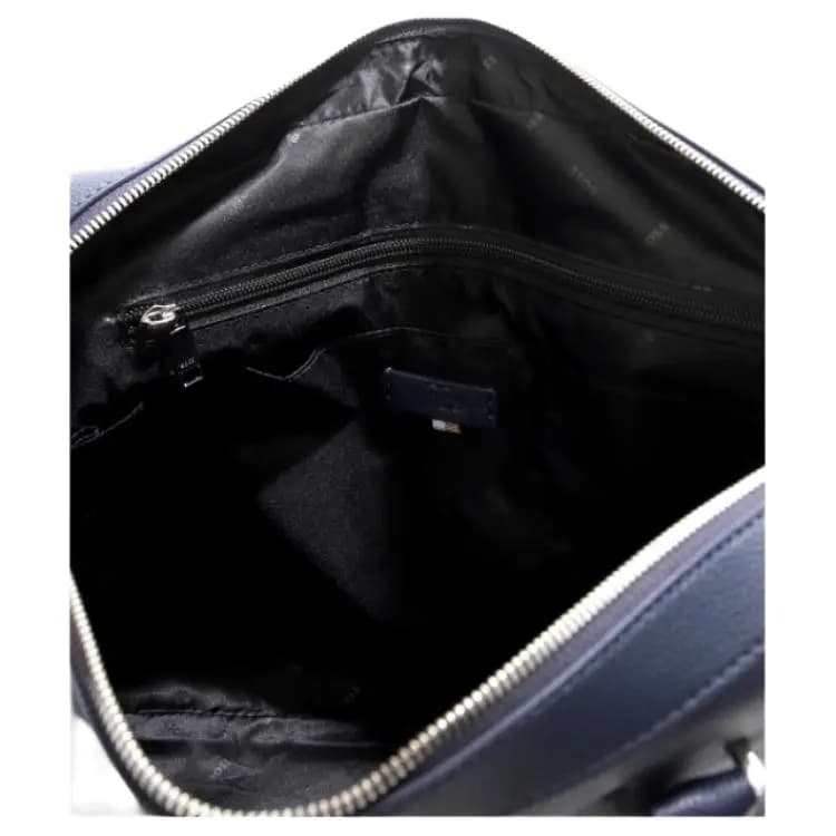 HUGO BOSS 26SS Süni Dəri Portfel Unisex Qara 9