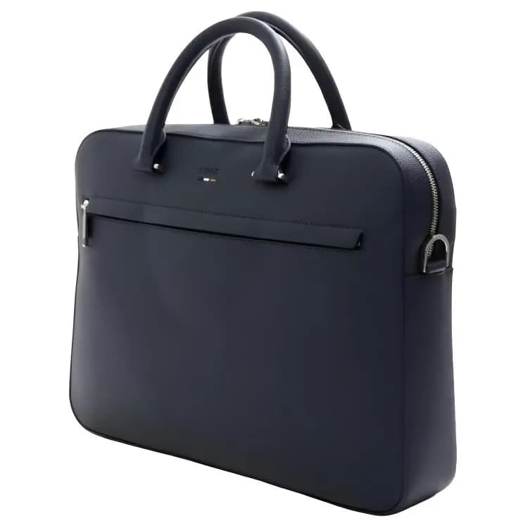 HUGO BOSS 26SS Süni Dəri Portfel Unisex Qara 2