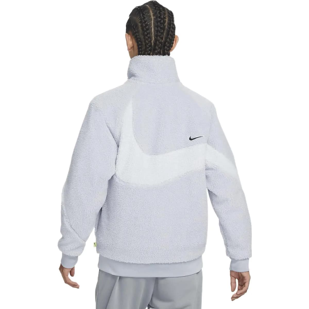 Nike Kişi Məxmər Pencəyi Wolf Gray 5