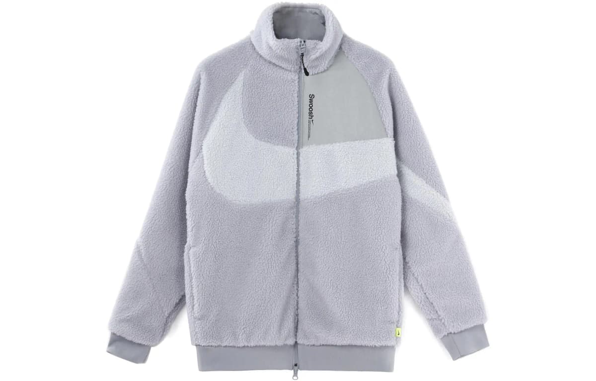 Nike Kişi Məxmər Pencəyi Wolf Gray