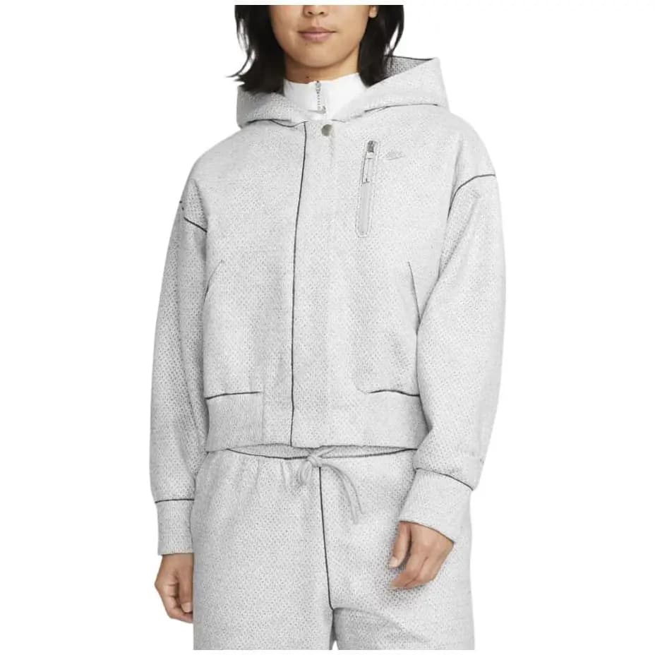 Nike Cropped Qadın Pencəyi Açıq Boz 3