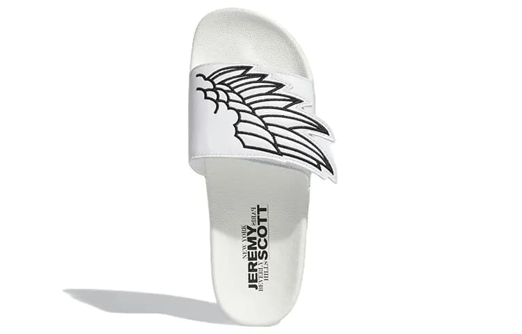 Adidas Originals Adilette Slides Jeremy Scott Wings Ağ 5
