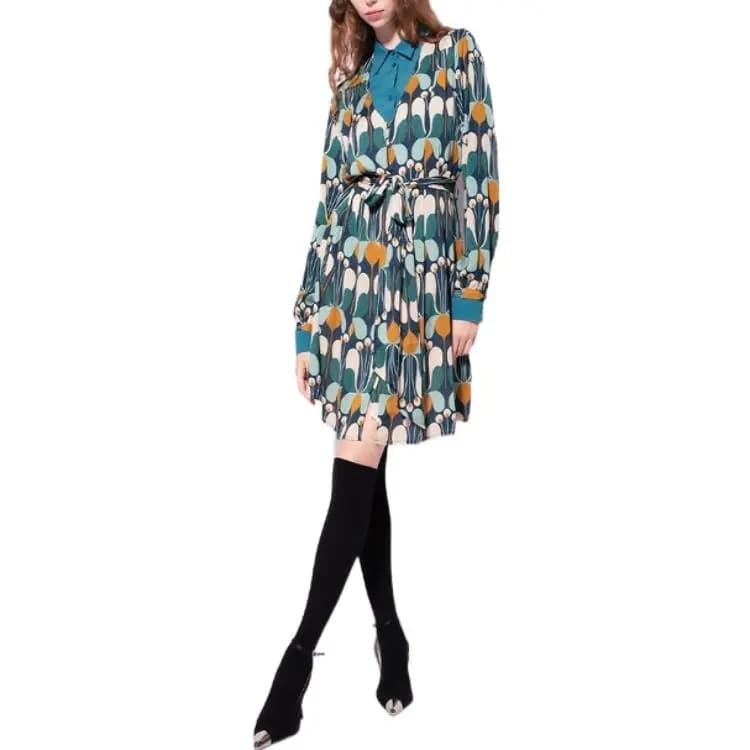 PINKO FW22 Uzunqol Don Qadın Yaşıl 3