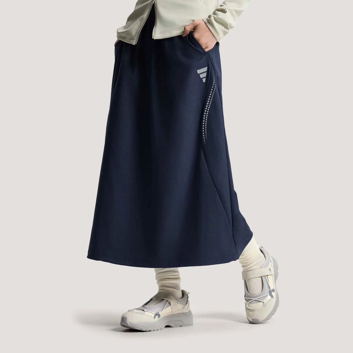 adidas FUTURE STYLE SKIRT Qadın Uzun Ətək 4