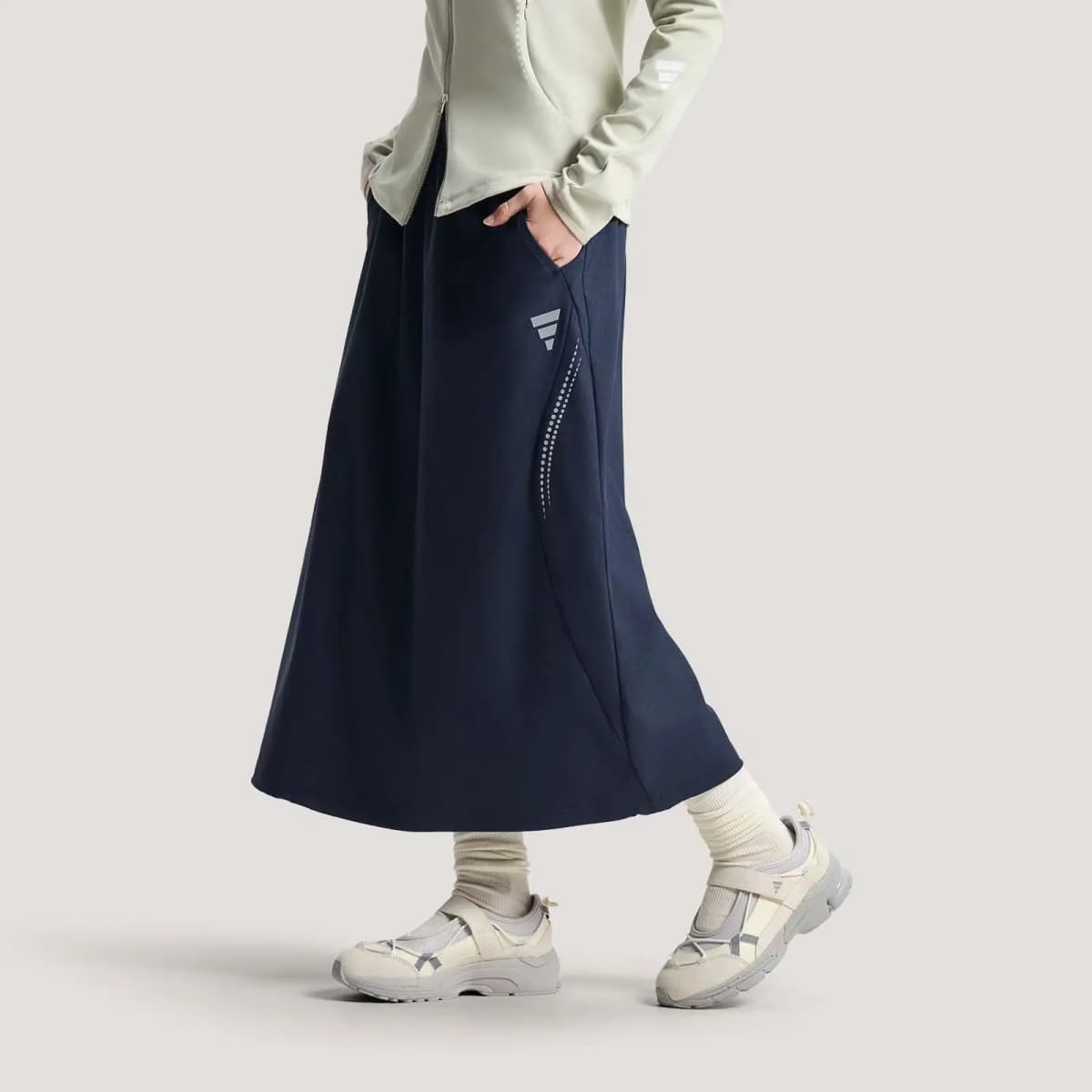 adidas FUTURE STYLE SKIRT Qadın Uzun Ətək 3