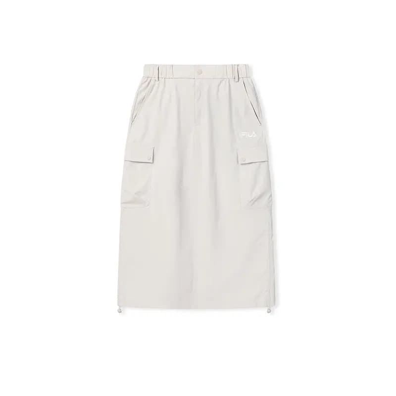 FILA ORIGINALE Cargo Qadın Uzun Ətəyi Krem