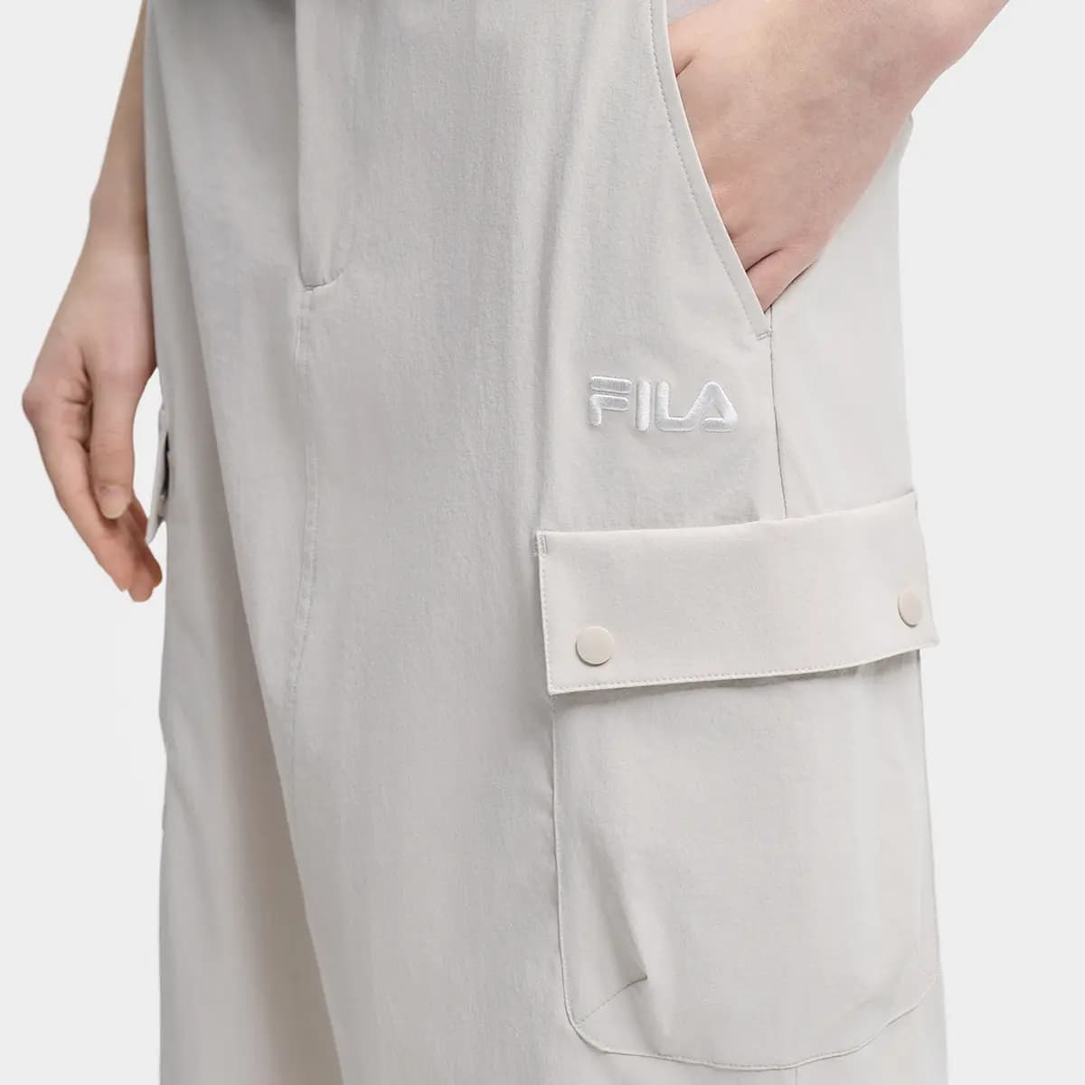 FILA ORIGINALE Cargo Qadın Uzun Ətəyi Krem 6