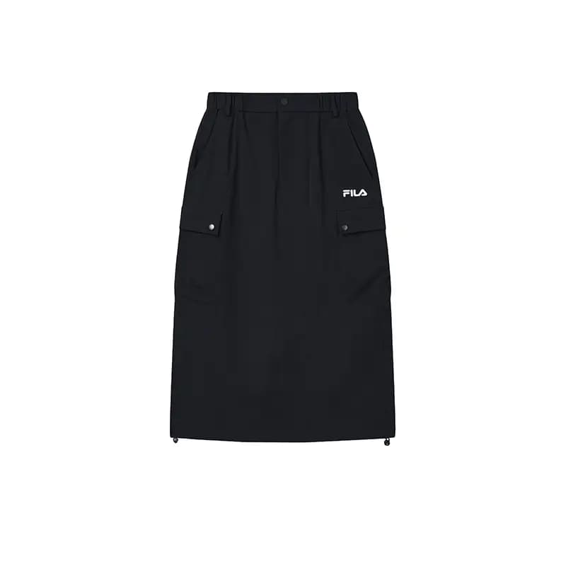 FILA ORIGINALE Round Pocket Cargo Qadın Ətəyi Qara