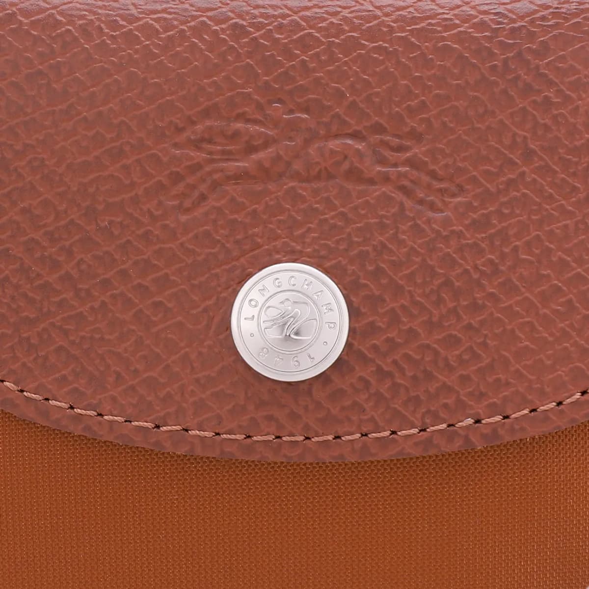 LONGCHAMP Le Pliage Dəri Çanta Qadın Qəhvəyi 5