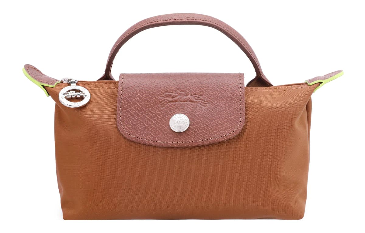 LONGCHAMP Le Pliage Dəri Çanta Qadın Qəhvəyi