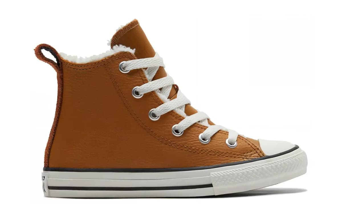 Converse Chuck Taylor All Star Yüksək Boğazlı Uşaq Ayaqqabısı Qəhvəyi/Sarı 2