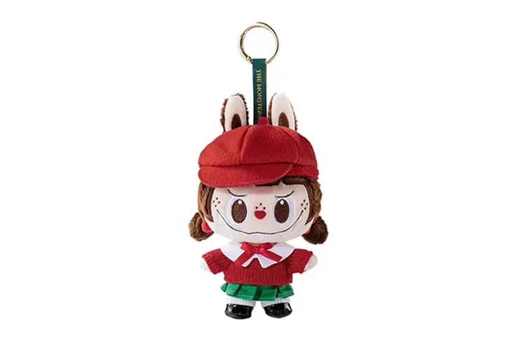 POP MART THE MONSTERS Together Christmas Collection Labubu Dolls Plush Pendant 17.5cm Height