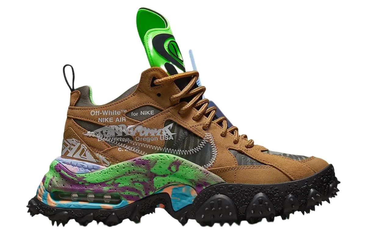 Nike Air Terra Forma Off White Wheat Green Strike 2