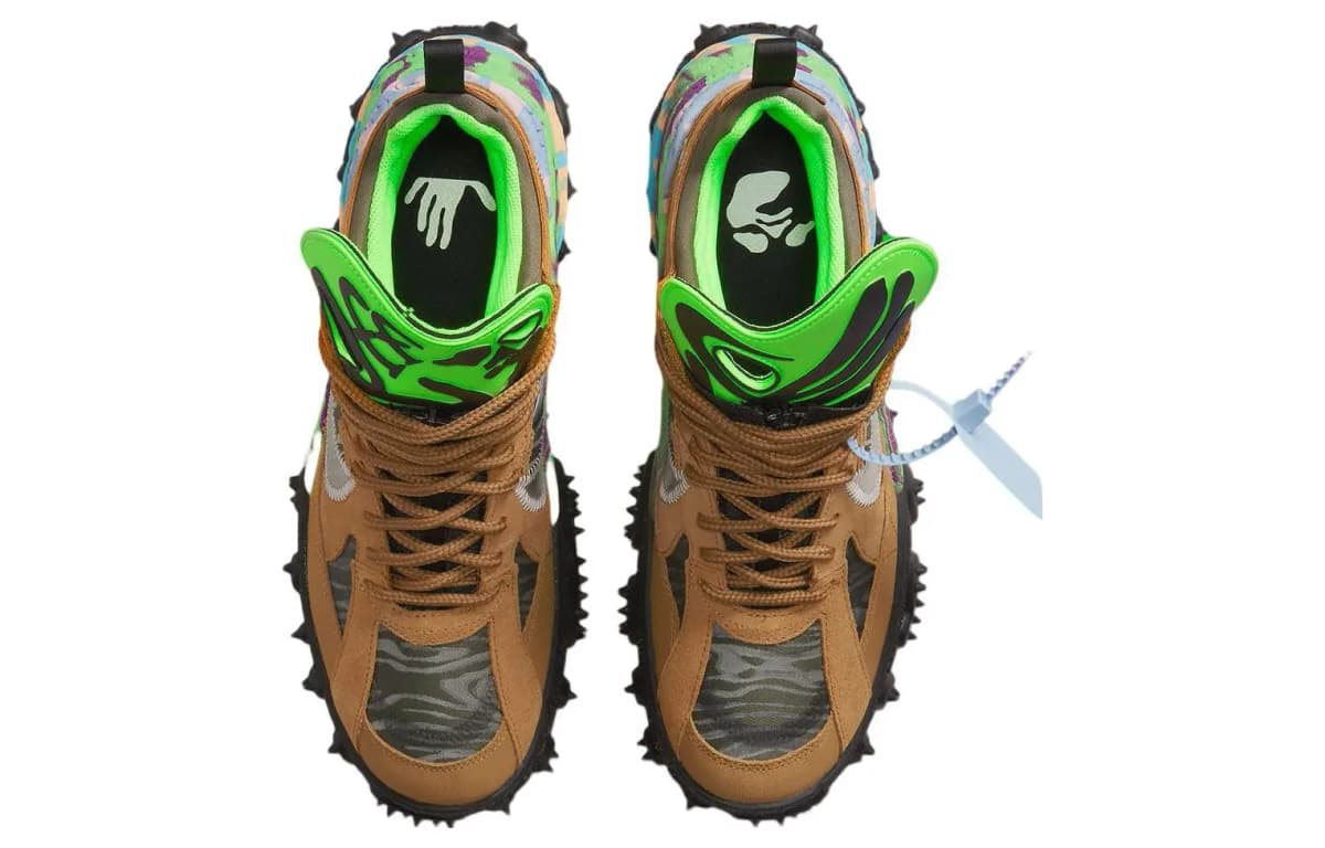 Nike Air Terra Forma Off White Wheat Green Strike 4