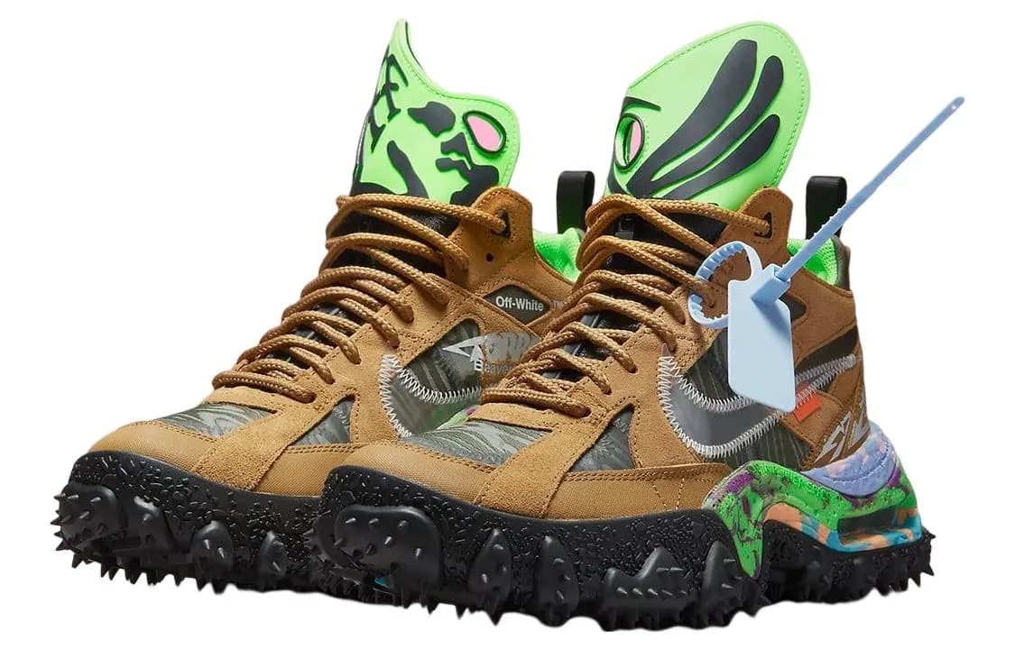 Nike Air Terra Forma Off White Wheat Green Strike 3