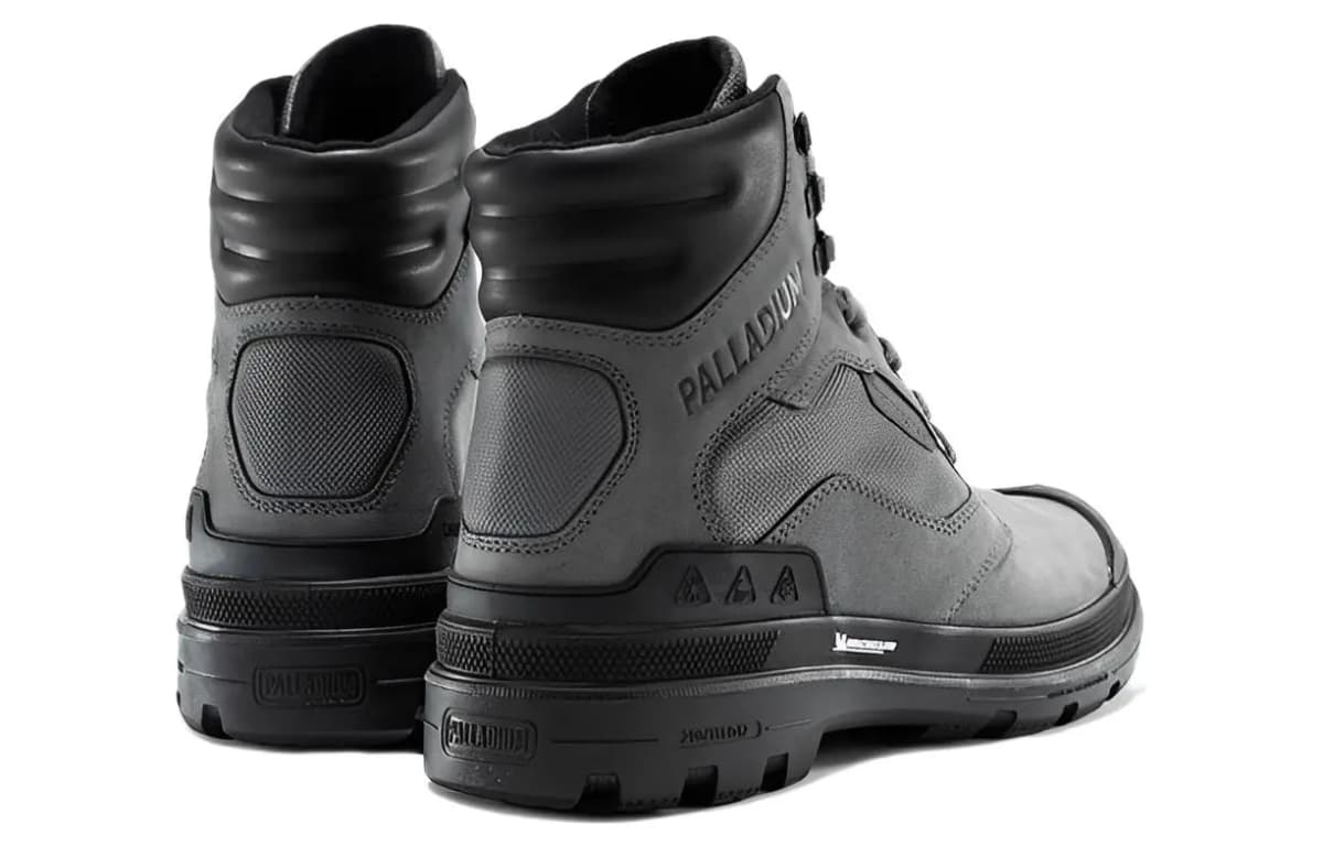Palladium Pampa X Tech Wpn Crew Outdoor Boots Gray 5