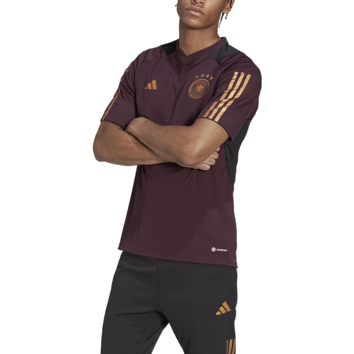 Adidas Soccer Jerseys Men Burgundy 3