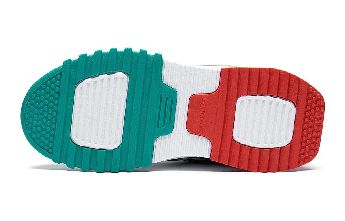 LINING YOUNG Sports Life Collection Uşaq İdman Ayaqqabısı Qara/Ağ 6