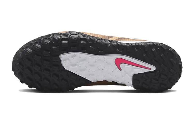 Nike Phantom GT Jr. Academy TF Uşaq Futbol Ayaqqabısı Qara/Qızılı 6