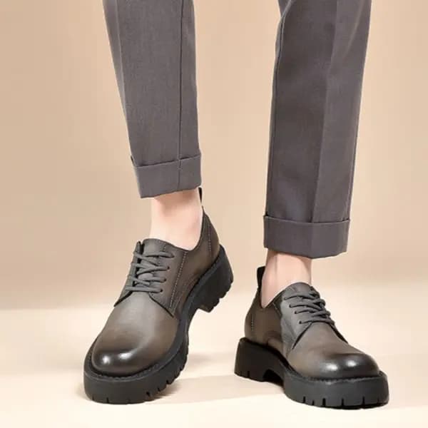 FAIRWHALE Men's Casual Shoes Men Low-Top 4