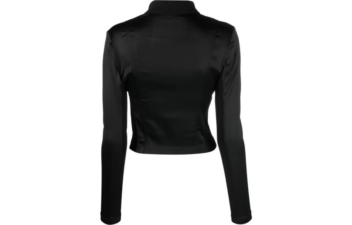 DIESEL FW22 Qısa Qadın Paltosu Qara 2