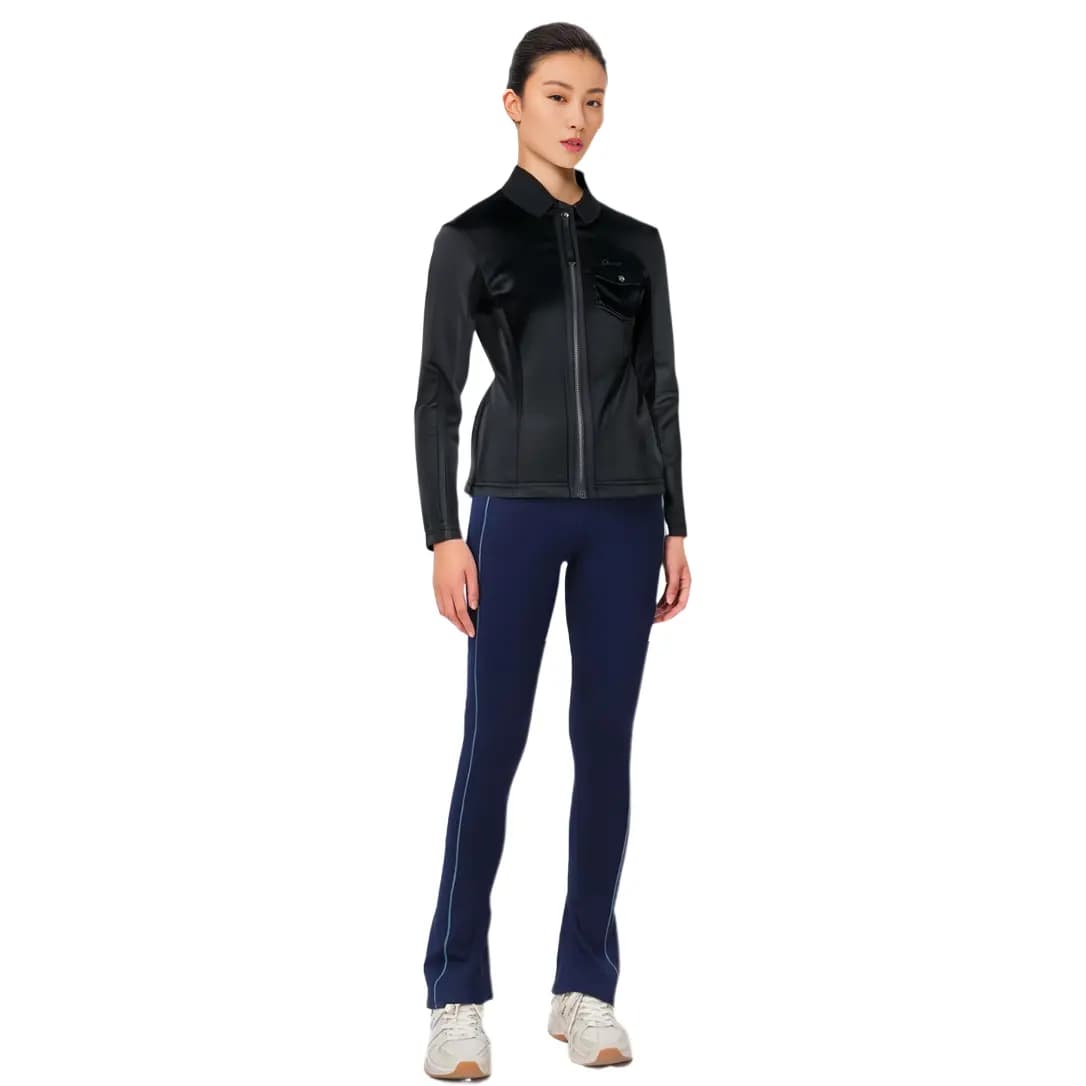 DIESEL FW22 Qısa Qadın Paltosu Qara 6