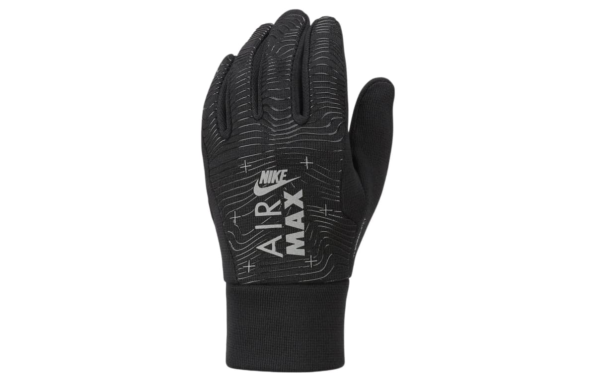 Nike Fashion Simple Personality Trendy Logo Print Sports Gloves Unisex Black