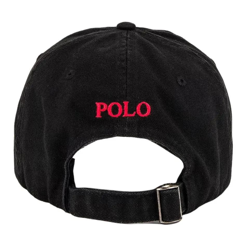 Polo Ralph Lauren Kişi Beysbol Papağı Qara 3