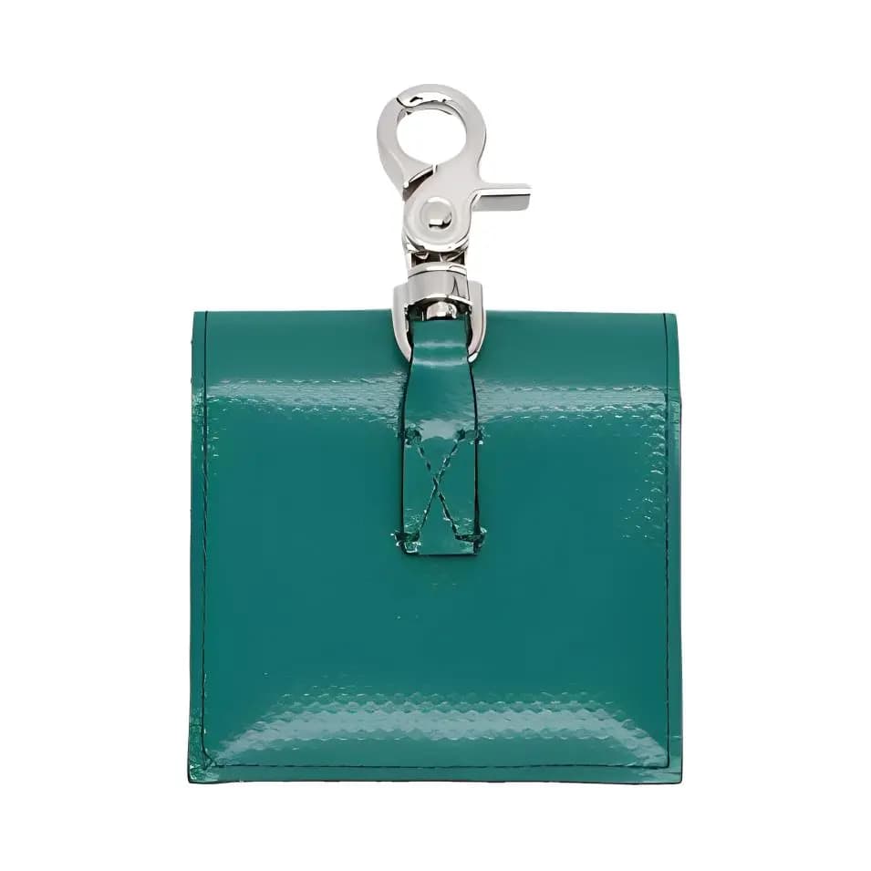 MARNI Polyester Qulaqlıq Qabı Kişi Yaşıl/Qara 5