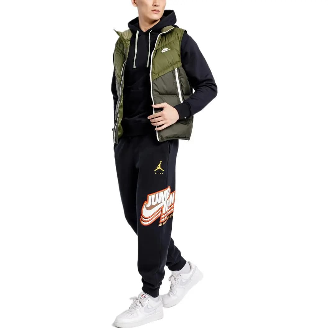 Nike Loqo Printli Kişi Jileti Yaşıl 4