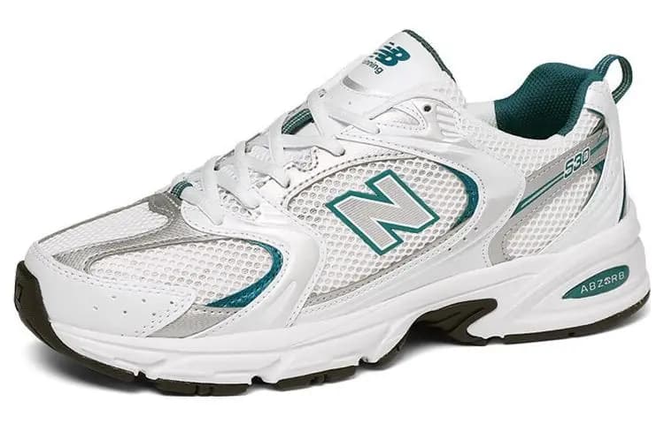 New Balance 530 Ağ/Gümüşü/Yaşıl 3