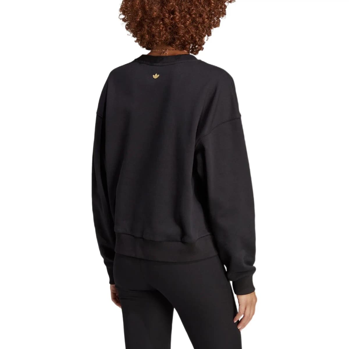 Adidas Originals TREF INFILL SWT Qadın Sweatshirt Qara 3