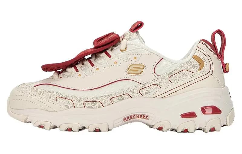 Skechers Qadın Ayaqqabısı Ağ/Qırmızı