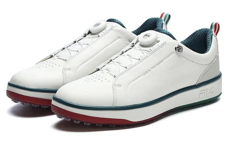 FILA Golf 1911 Shoes 'White Green' 4
