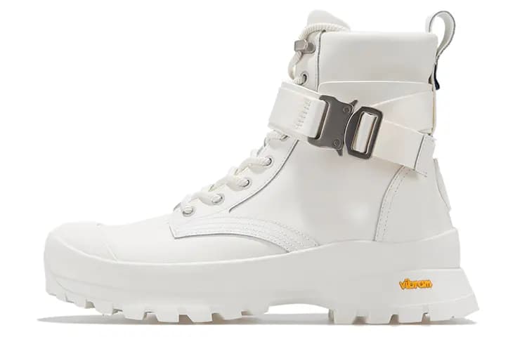Palladium Pampa Supreme Yüksək Boğazlı Çəkmə Unisex Ağ
