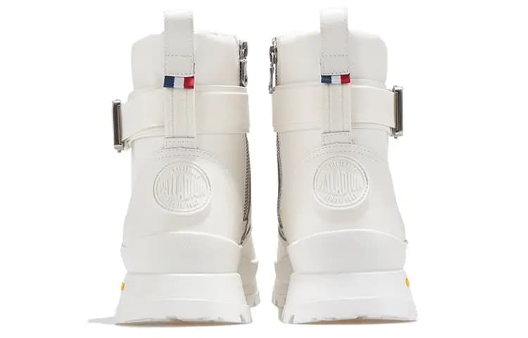 Palladium Pampa Supreme Yüksək Boğazlı Çəkmə Unisex Ağ 4
