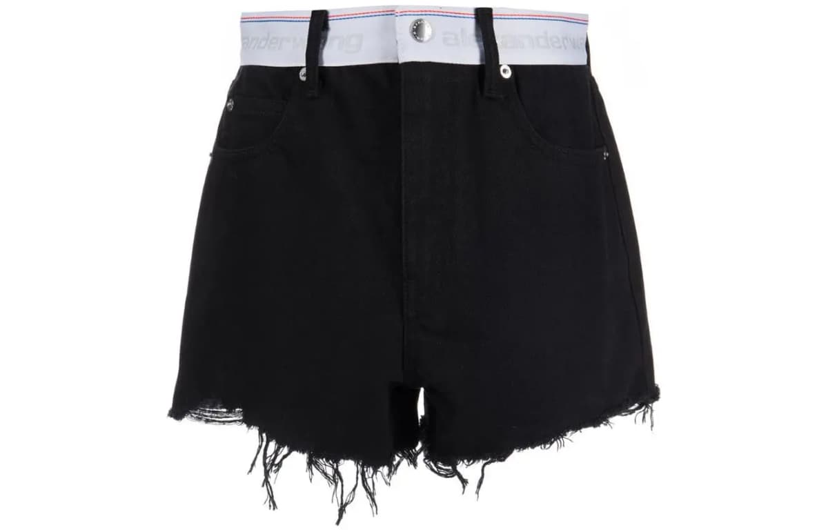 Alexander Wang Qadın Şortu Qara