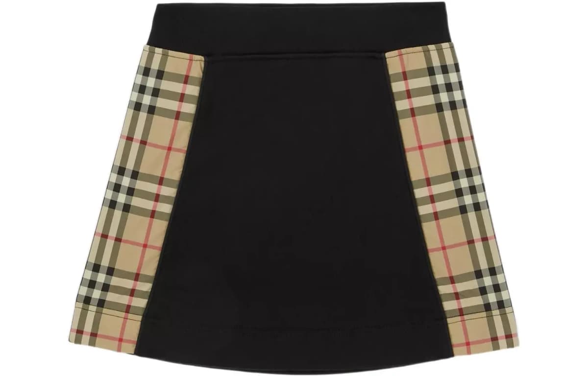Burberry SS23 Uşaq Ətəyi Qara