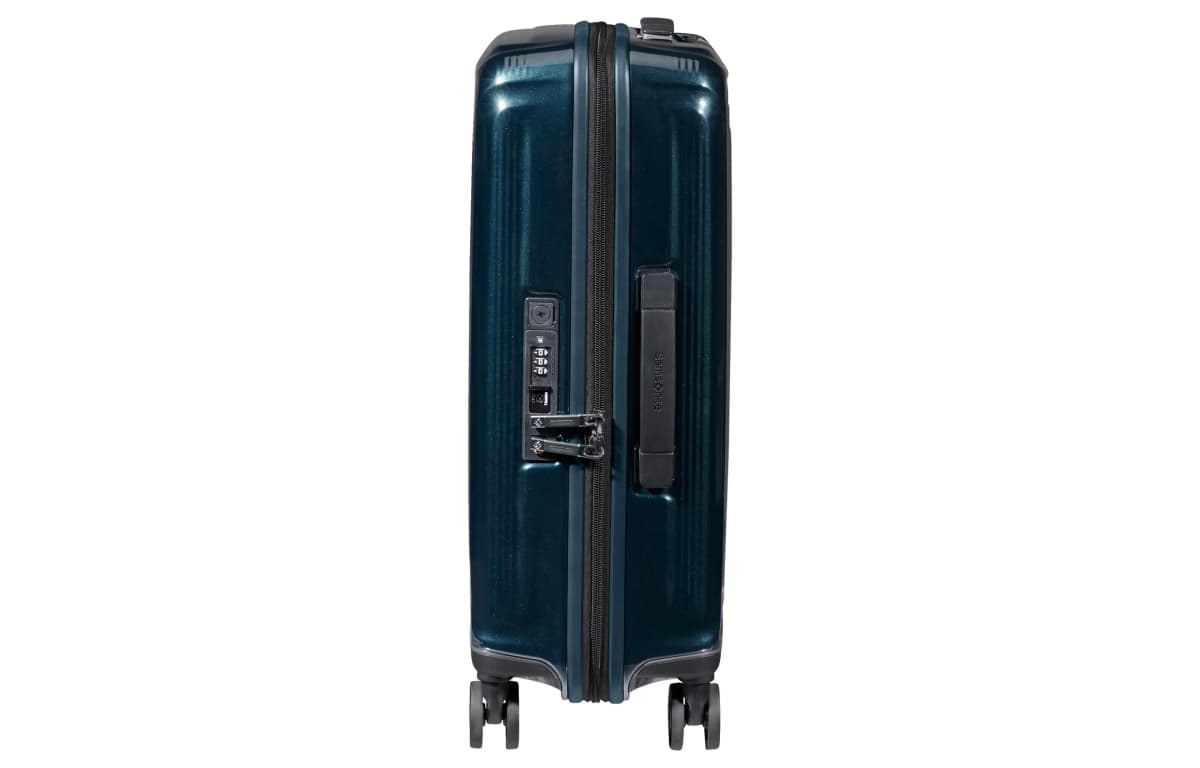 SAMSONITE NUON Vibration Reduction Noise Reduction Polycarbonate Carry-On Suitcase Travel Luggage 20" 25" 28" 30" Unisex Blue 4