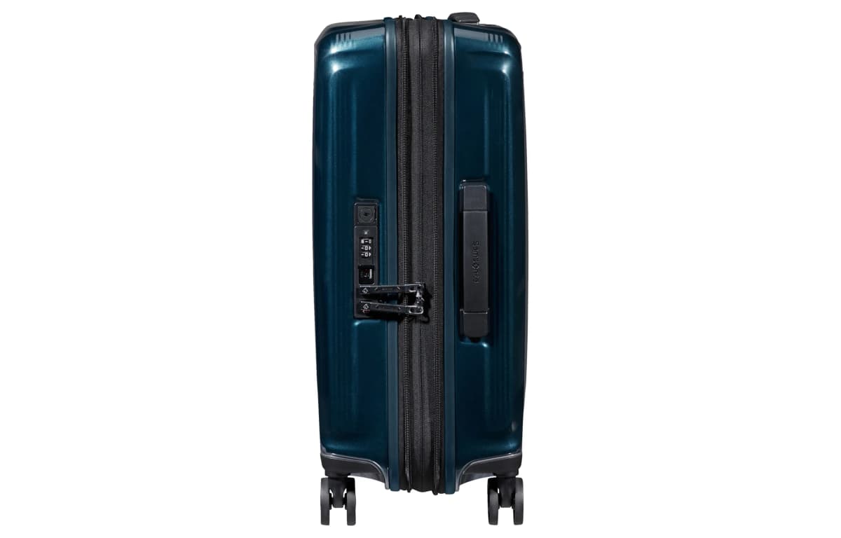 SAMSONITE NUON Vibration Reduction Noise Reduction Polycarbonate Carry-On Suitcase Travel Luggage 20" 25" 28" 30" Unisex Blue 5
