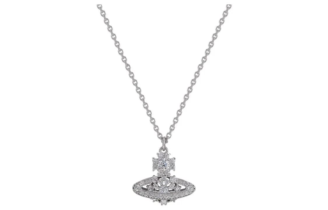 Vivienne Westwood Narcissa Crystal 925 Gümüş Boyunbağı Qadın