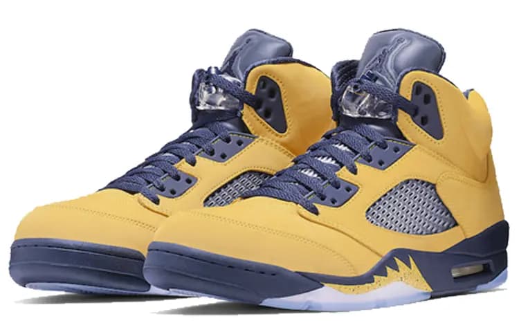 JORDAN 5 Retro Michigan 2019 3
